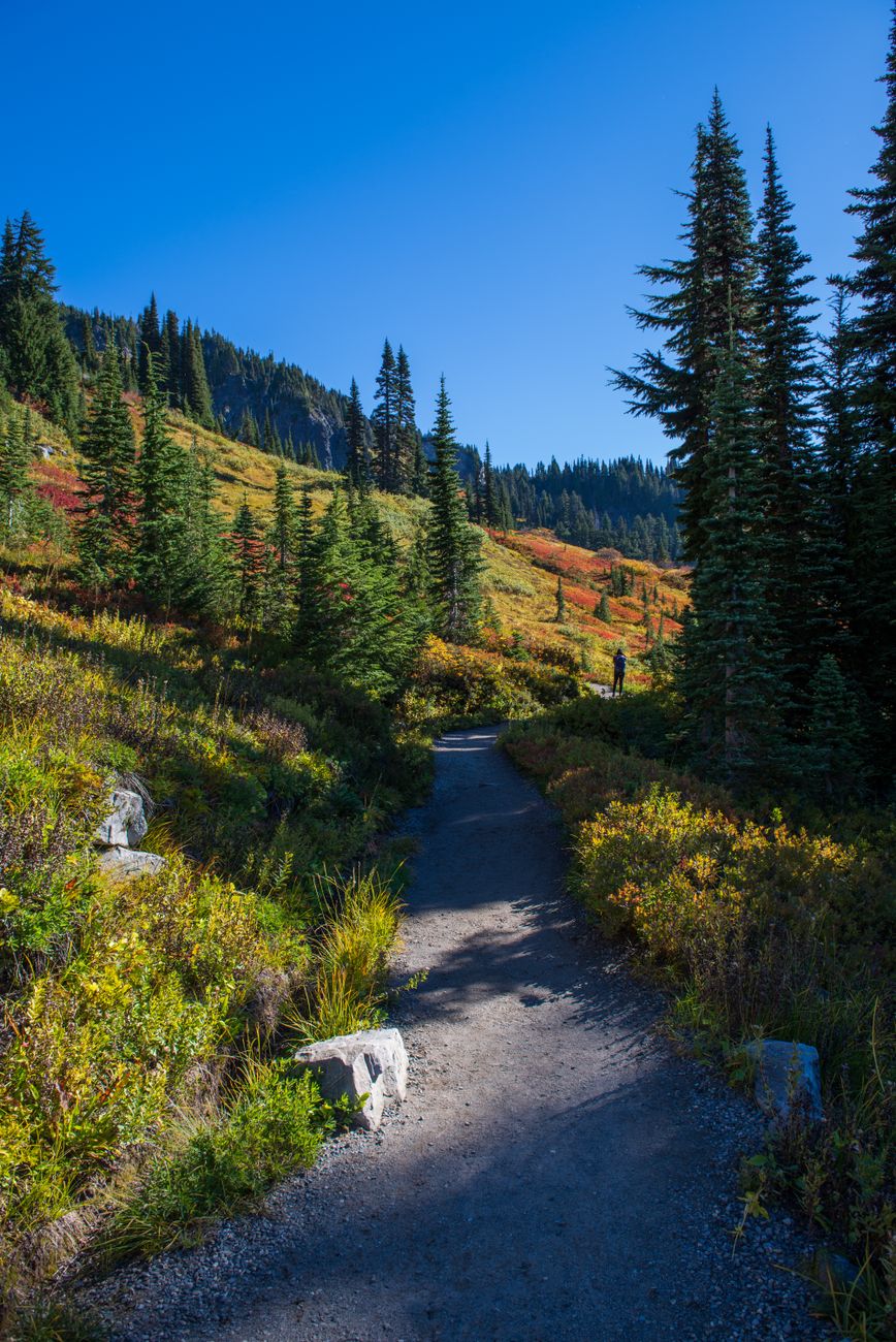 Wild alpine trail for tailored retreat